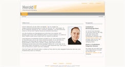 Desktop Screenshot of heroldit.de